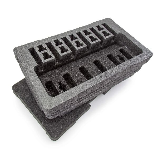 Mallette Nanuk 938 Mousse Pré-Coupé pour le 6 UP Pistolets
