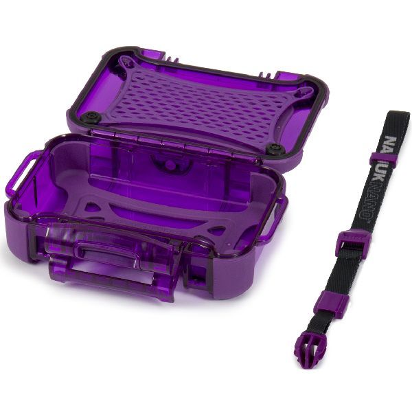 Case Nanuk Nano 320 Purple Transparent