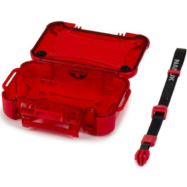 Case Nanuk Nano 320 Red Transparent