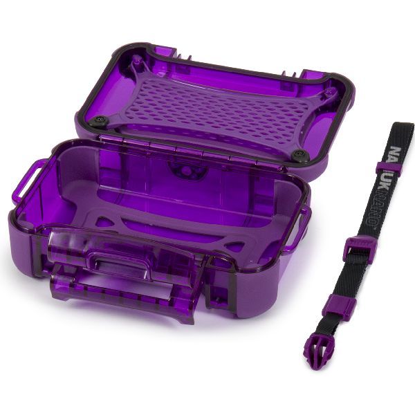 Mallette Nanuk Nano 330 Mauve Transparent
