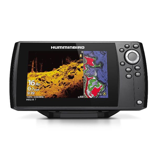 Helix  7 Chirp MEGA Down Imaging GPS G4 with Lake Master