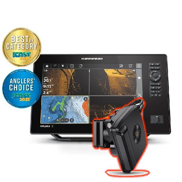 XPLORE 12 With MEGA Side Imaging & Mega Live 2 Transducer Kit