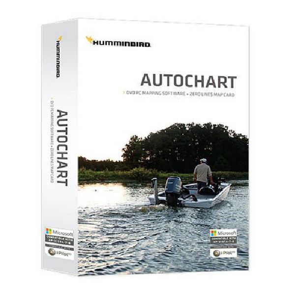 Autochart DVD PC Mapping Software with Zero Lines Map Card