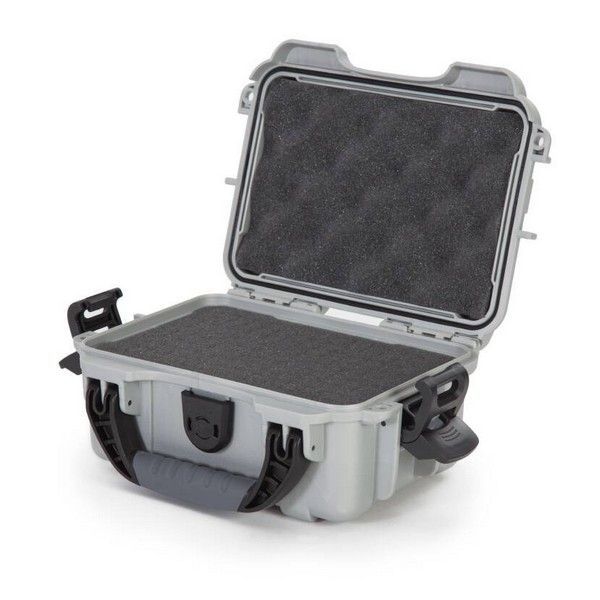 Case Nanuk 903 Silver with Cubed Foam