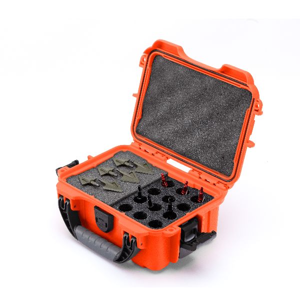 Case Nanuk 903 Orange with Pre-Cut Brodhead Foam