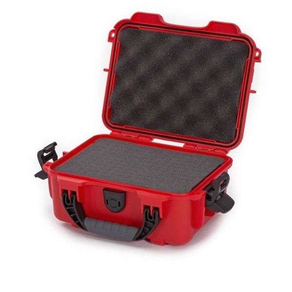 Case Nanuk 904 Red with Cubed Foam