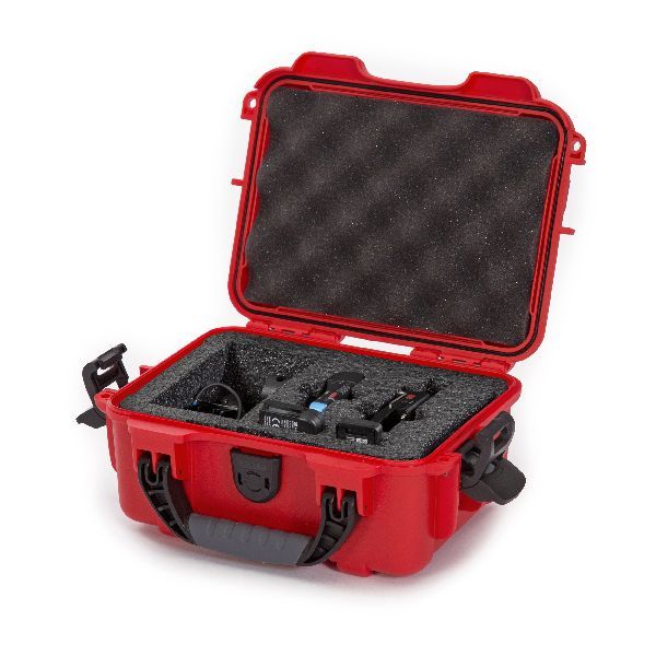 Case Nanuk 904 Red with Pre-Cut Sennheiser™ AVX Foam