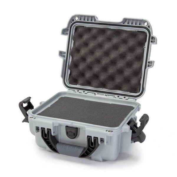 Case Nanuk 905 Silver with TSA PowerClaw Latch and Cubed Foam