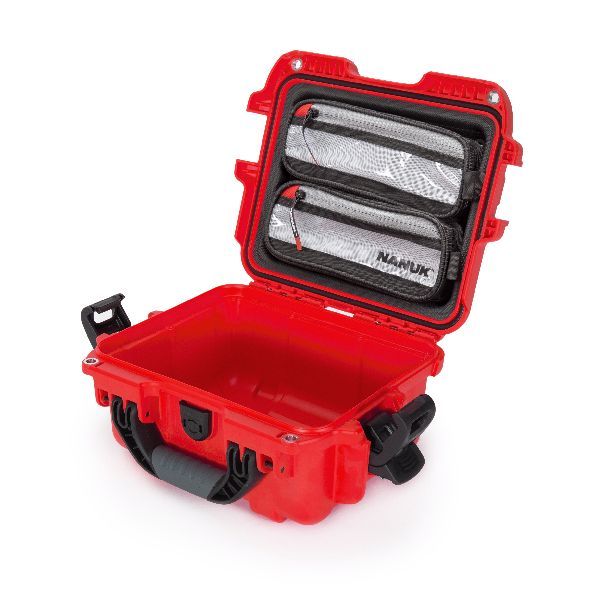 Case Nanuk 905 Red with Lid Organizer