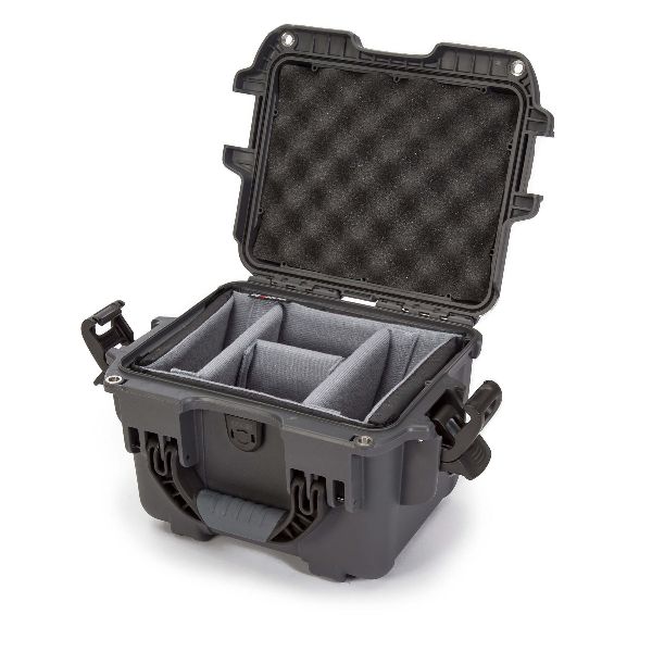 Case Nanuk 908 Graphite with Dividing Pad