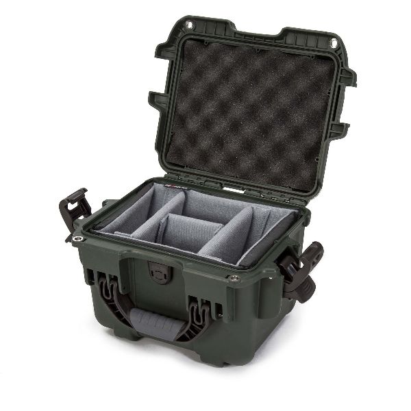 Case Nanuk 908 Olive with Dividing Pad