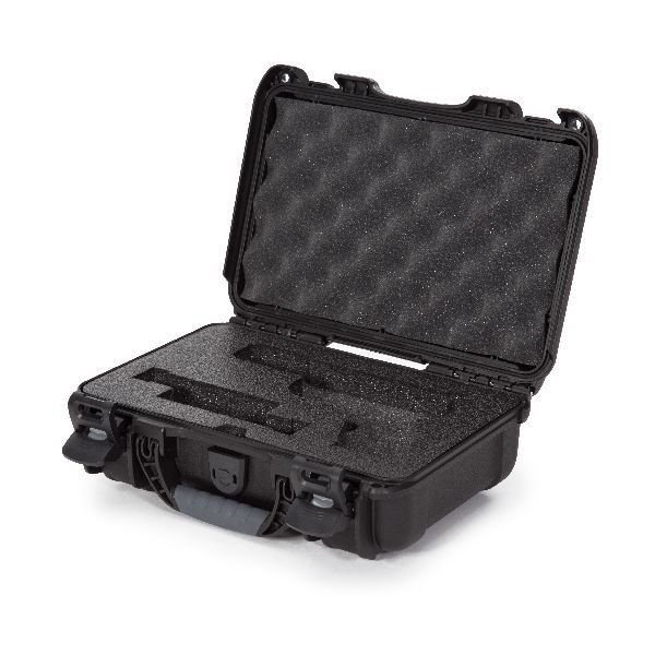 Case Nanuk 909 Black with Pre-Cut GLock Pistol Foam