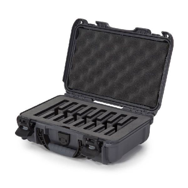 Case Nanuk 909 Graphite with Pre-Cut 8 Knives Foam