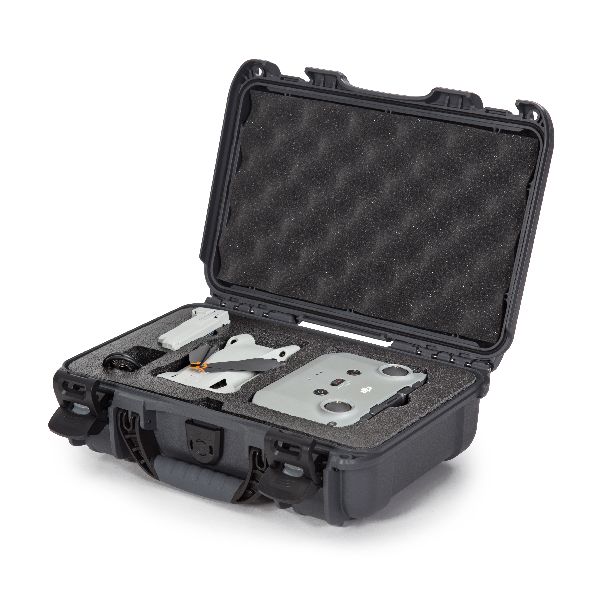 Case Nanuk 909 Graphite with Pre-Cut DJI Mini 3 Pro Foam