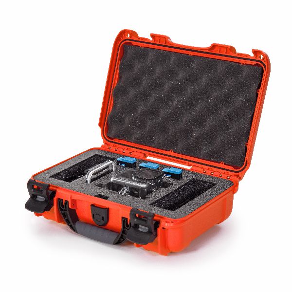 Mallette Nanuk 909 Orange avec Mousse Pré-Coupé pour Go Pro Hero 9 ou 10