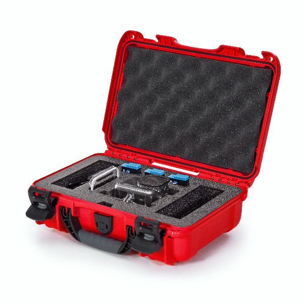 Mallette Nanuk 909 Rouge avec Mousse Pré-Coupé pour Go Pro Hero 9 ou 10