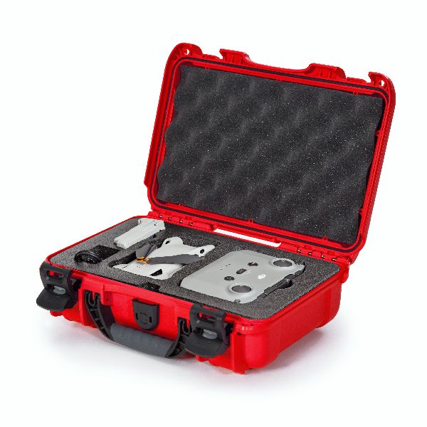 Mallette Nanuk 909 Rouge avec Mousse Pré-Coupé pour DJI Mini 3 Pro