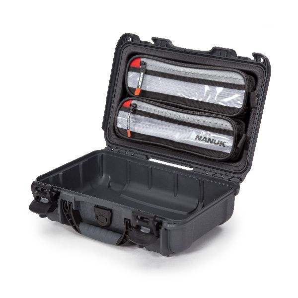 Case Nanuk 909 Graphite with Lid Organizer