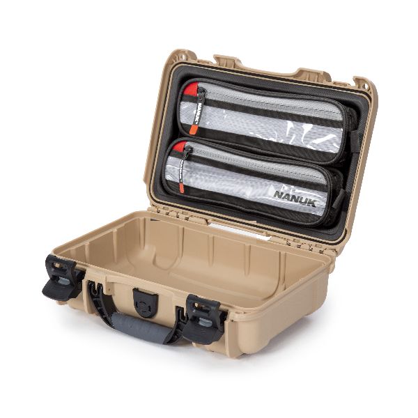 Case Nanuk 909 Tan with Lid Organizer