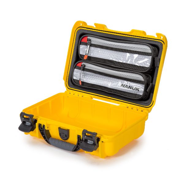 Case Nanuk 909 Yellow with Lid Organizer