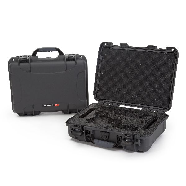 Case Nanuk 910 Graphite with Pre-Cut Glock® 2 Up Pistol Pistol Foam