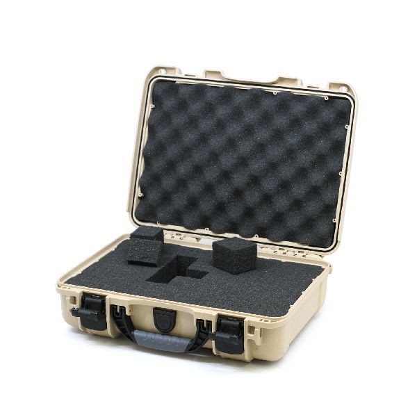 Case Nanuk 910 Tan with Cubed Foam
