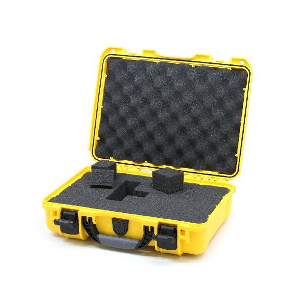 Case Nanuk 910 Yellow with Cubed Foam