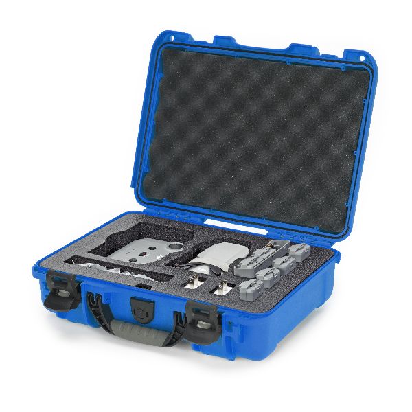 Case Nanuk 910 Blue with Pre-Cut DJI™ Mavic Mini 2 Fly More Foam