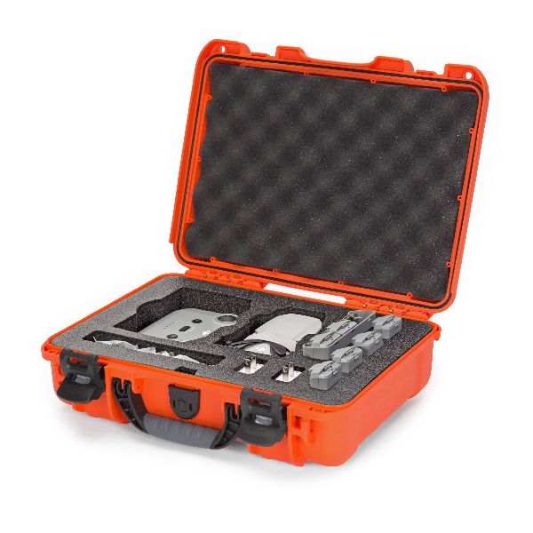 Case Nanuk 910 Orange with Pre-Cut DJI™ Mavic Mini 2 Fly More Foam