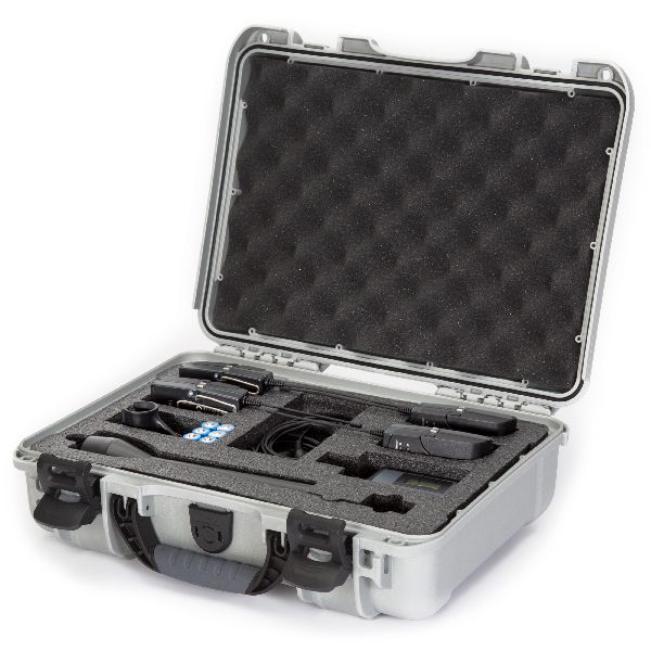 Case Nanuk 910 Silver with Pre-Cut Sennheiser™ ENG or Senal™ System Foam