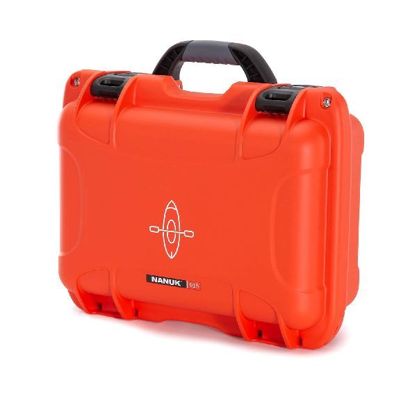 Case Nanuk 915 Orange with TSA PowerClaw Latch - Kayak Hard Case