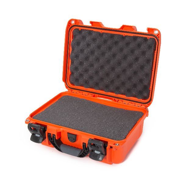 Mallette Nanuk 915 Orange avec Fermoirs TSA PowerClaw et Mousse Cubique