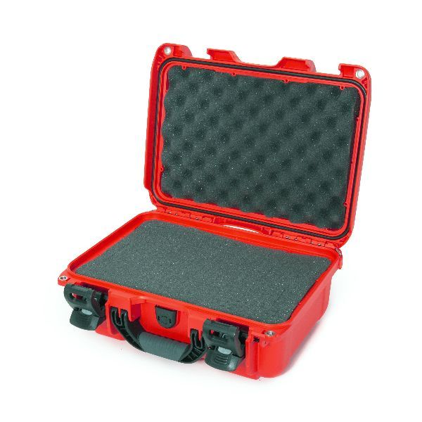 Case Nanuk 915 Red with TSA PowerClaw Latch & Cubed Foam