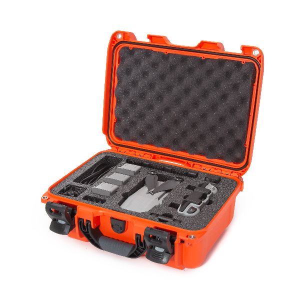 Mallette Nanuk 915 Orange avec Mousse Pré-Coupé pour DJI Mavic Air 2 Flymore Combo