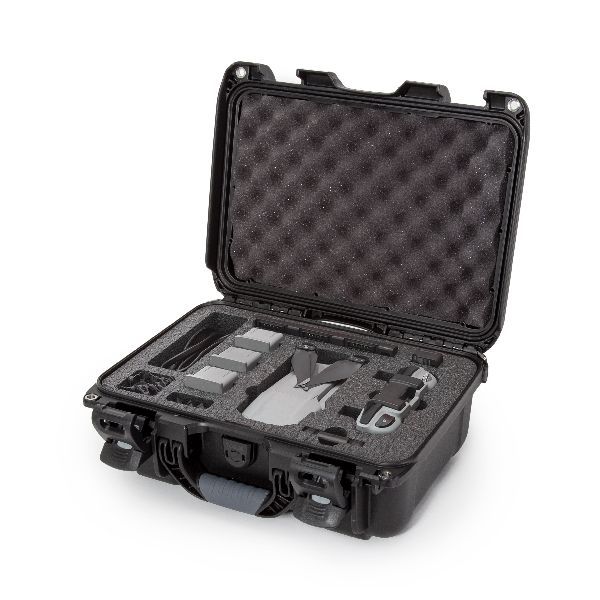 Mallette Nanuk 915 Noir avec Fermoirs TSA PowerClaw et Mousse Pré-Coupé pour DJI Mavic Air2 Flymore