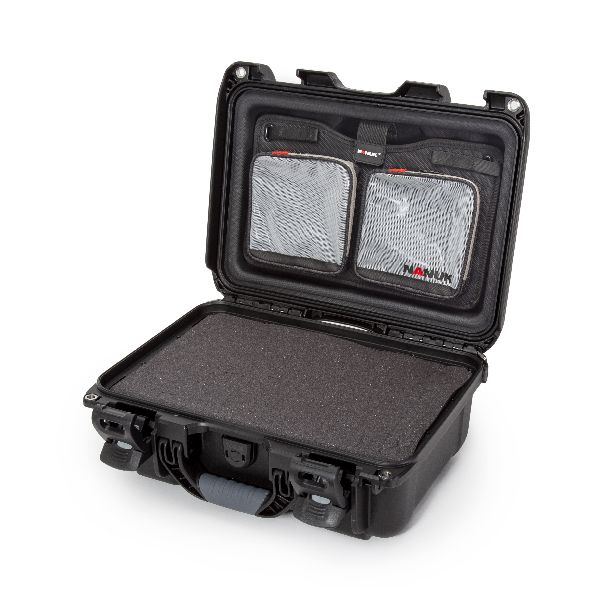 Case Nanuk 915 Black with Cubed Foam & Lid Organizer