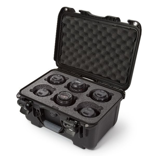 Case Nanuk 918 Black with TSA PowerClaw Latch and 6 Lens Foam