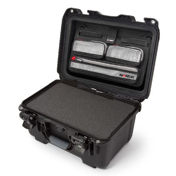 Case Nanuk 918 Black with TSA PowerClaw Latch, Cubed Foam & Lid Organizer