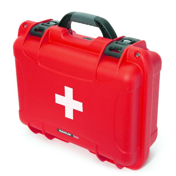 Case Nanuk 920 Red First Aid
