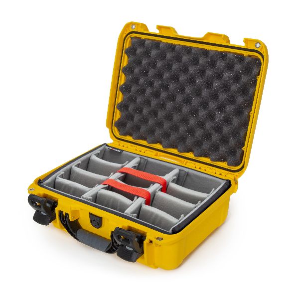 Case Nanuk 920 Yellow with Dividing Pad