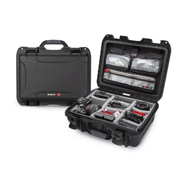 Case Nanuk 920 Black with Dividing Pad & Lid Organizer