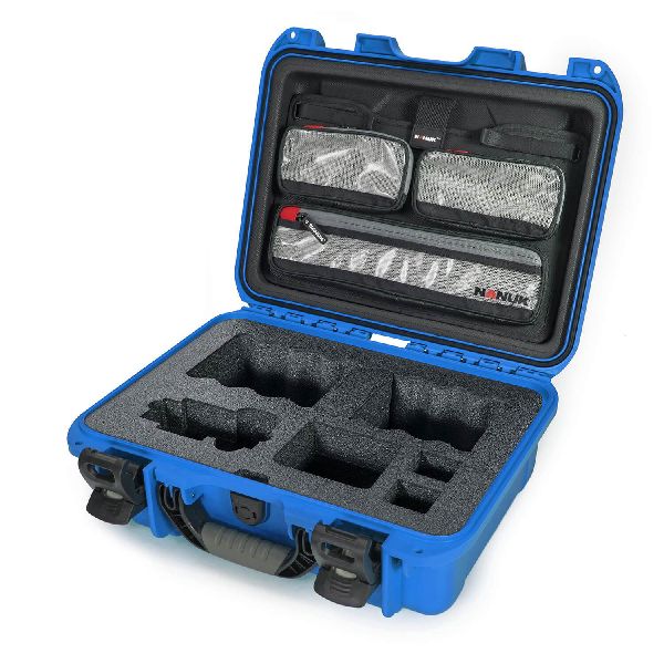Case Nanuk 920 Blue with Sony A7R, A7S et A9 Foam & Lid Organizer