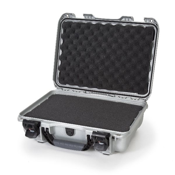 Case Nanuk 923 Silver with TSA PowerClaw & Cubed Foam