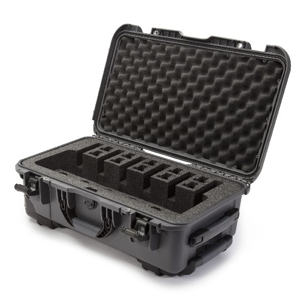Case Nanuk 935 Olive with Pre-Cut 6 Pistols Foam