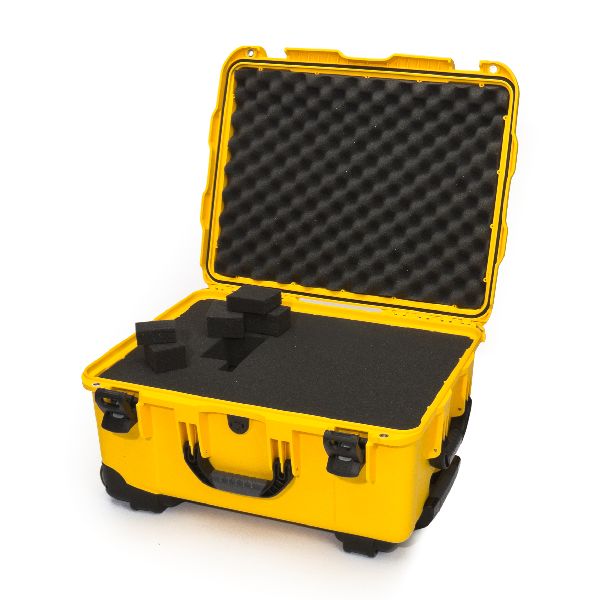 Mallette Nanuk 950 Jaune avec Mousse Cubique