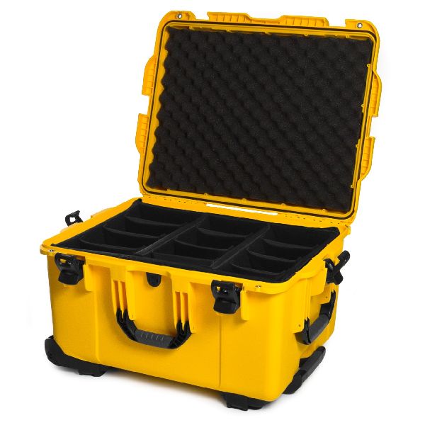 Case Nanuk 960 Jaune with Dividing Pad