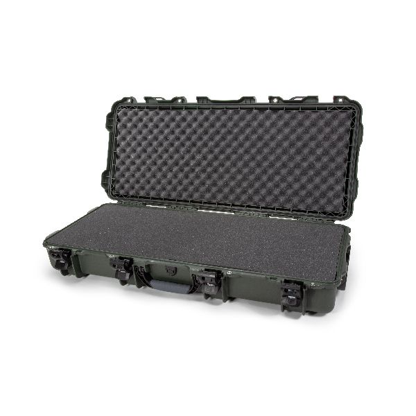 Case Nanuk 985 Olive with TSA PowerClaw, Wheels & Cubed Foam