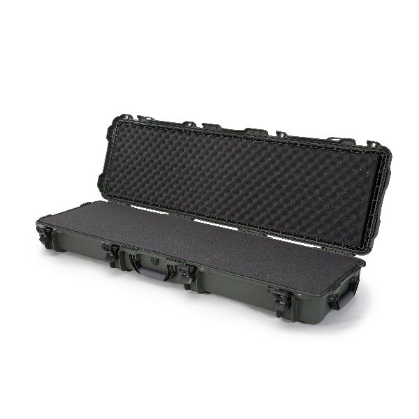 Case Nanuk 995 Olive with TSA PowerClaw, Wheels & Cubed Foam