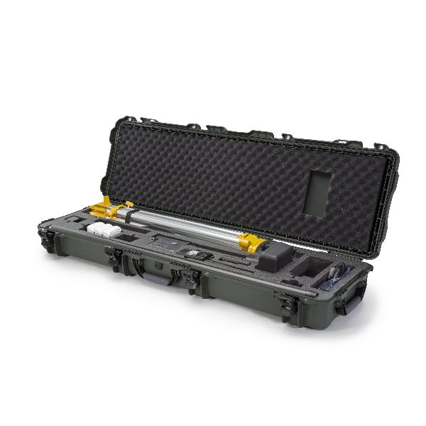Case Nanuk 995 Olive with TSA PowerClaw, Wheels & DJI Ground Station RTK Foam