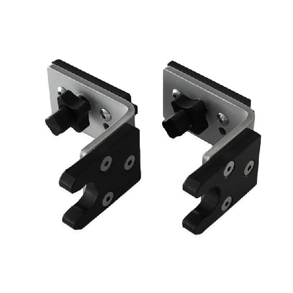 Deluxe 90 degree Jac Marine pole mount inside boat with quick release for rail